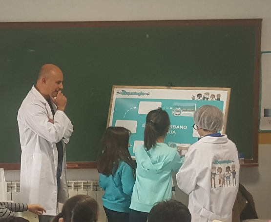 Ir a la noticia Aquanex teaches 180 schoolchildren from Don Benito how to use water wisely